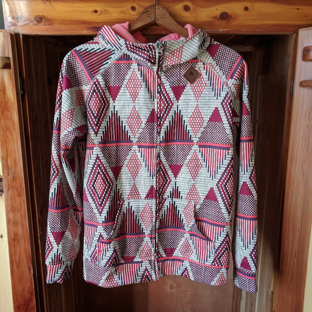 Burton Girls' Water Resistant Scoop Zip Hoodie